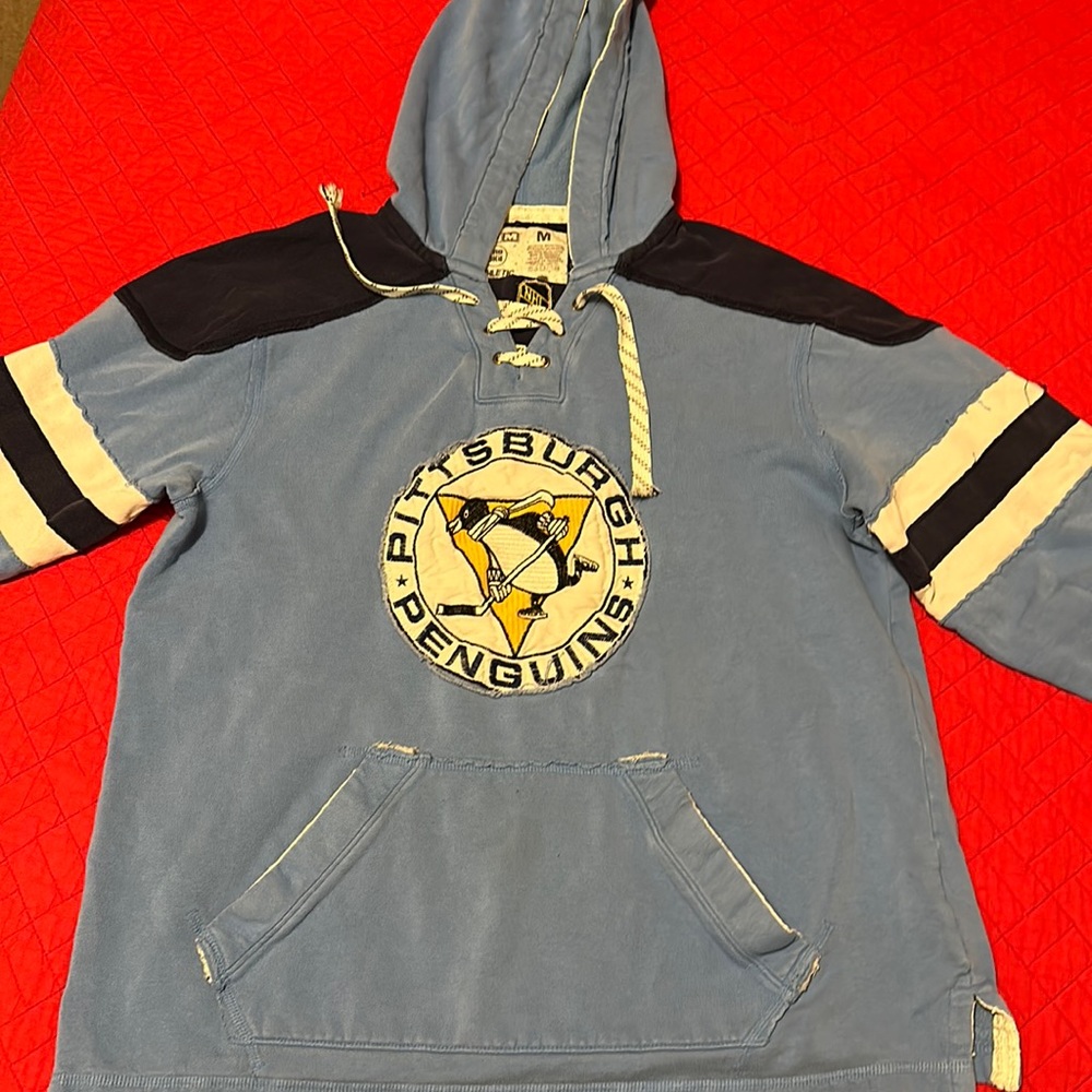 Pittsburgh Penguins 2011 Winter Classic Jersey Hoodie CCM Medium